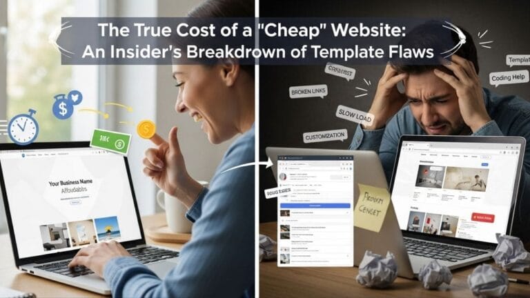 The True Cost of a “Cheap” Website: An Insider’s Breakdown of Template Flaws